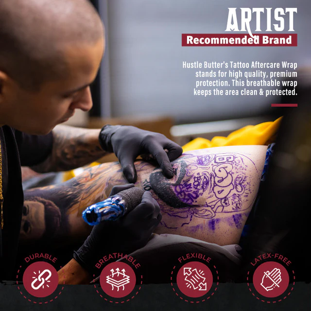 Hustle Butter Tattoo Aftercare Wrap (Large) - Image 6